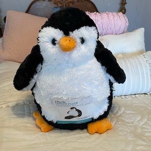 Penguin Pillow and Blanket Set